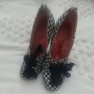 RARE! Irregular choice heels toodle loo